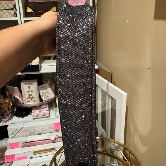 Skinnydip London Amber Smize Glitzy Shoulder Bag Black Multi Siver - Picture 5 of 8